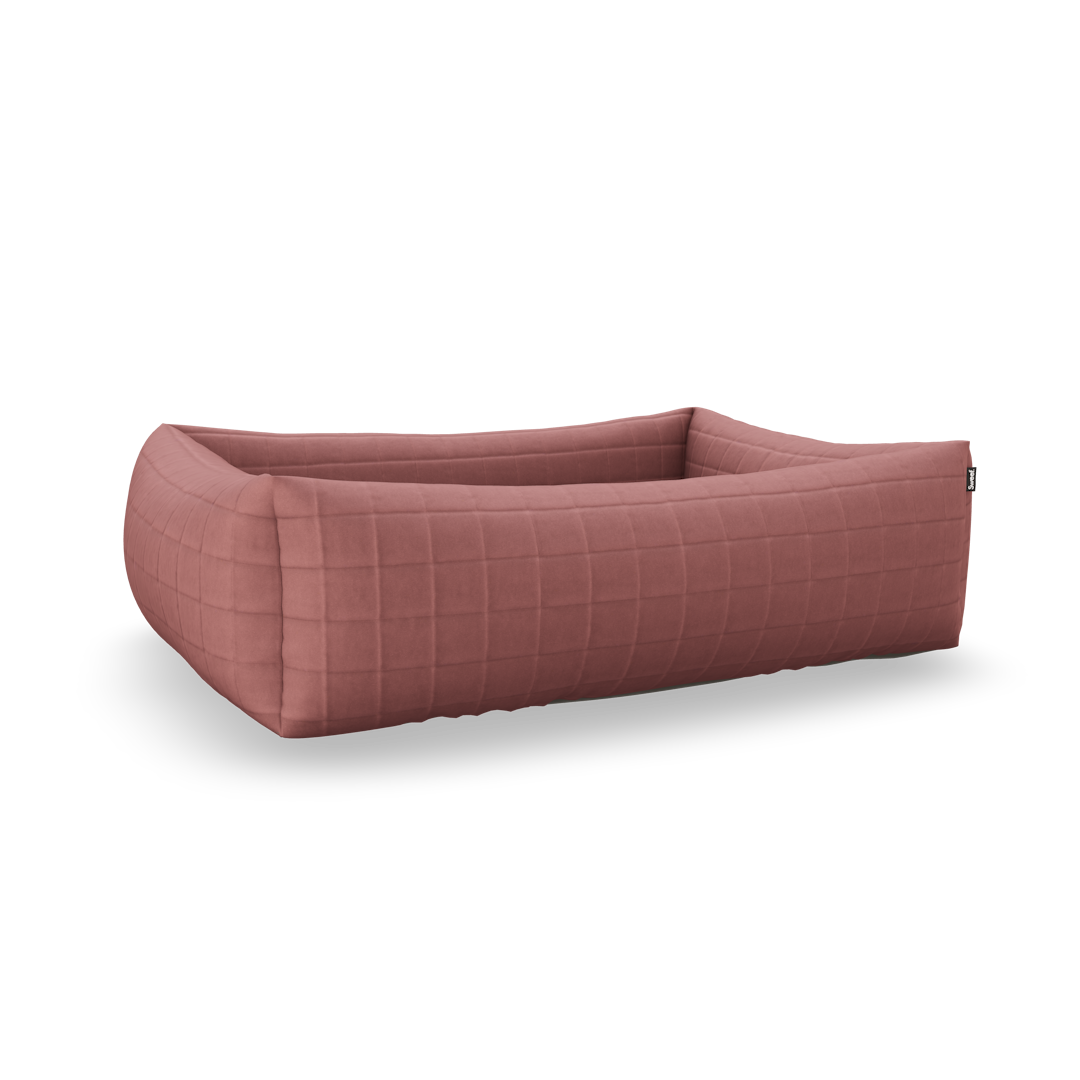 Hundeseng 90x70 Solemio Quilt - Dusty pink