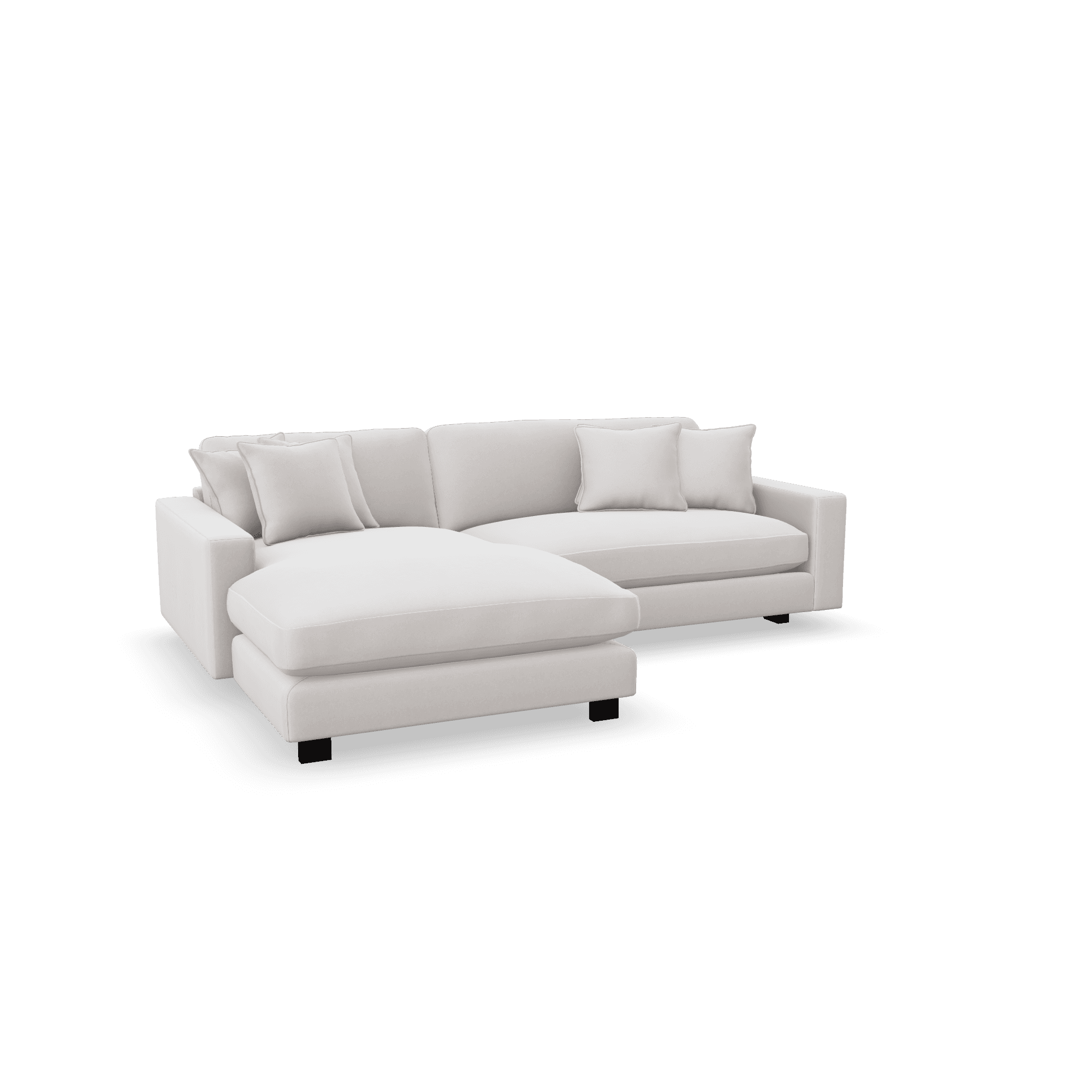 Divansofaer for små eller store rom, i herlig fløyel eller lin l Sweef