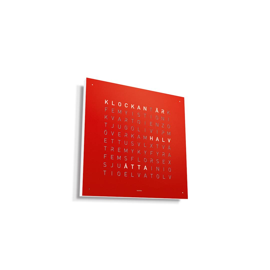 Qlocktwo Earth Red Pepper